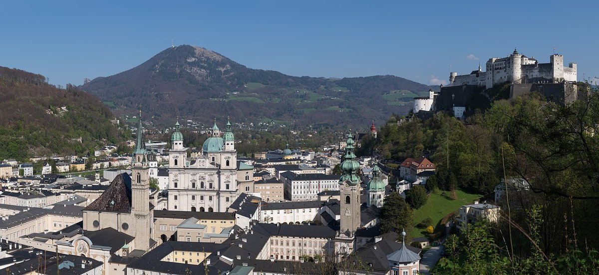 Kapuzinerberg Salzburg Vista