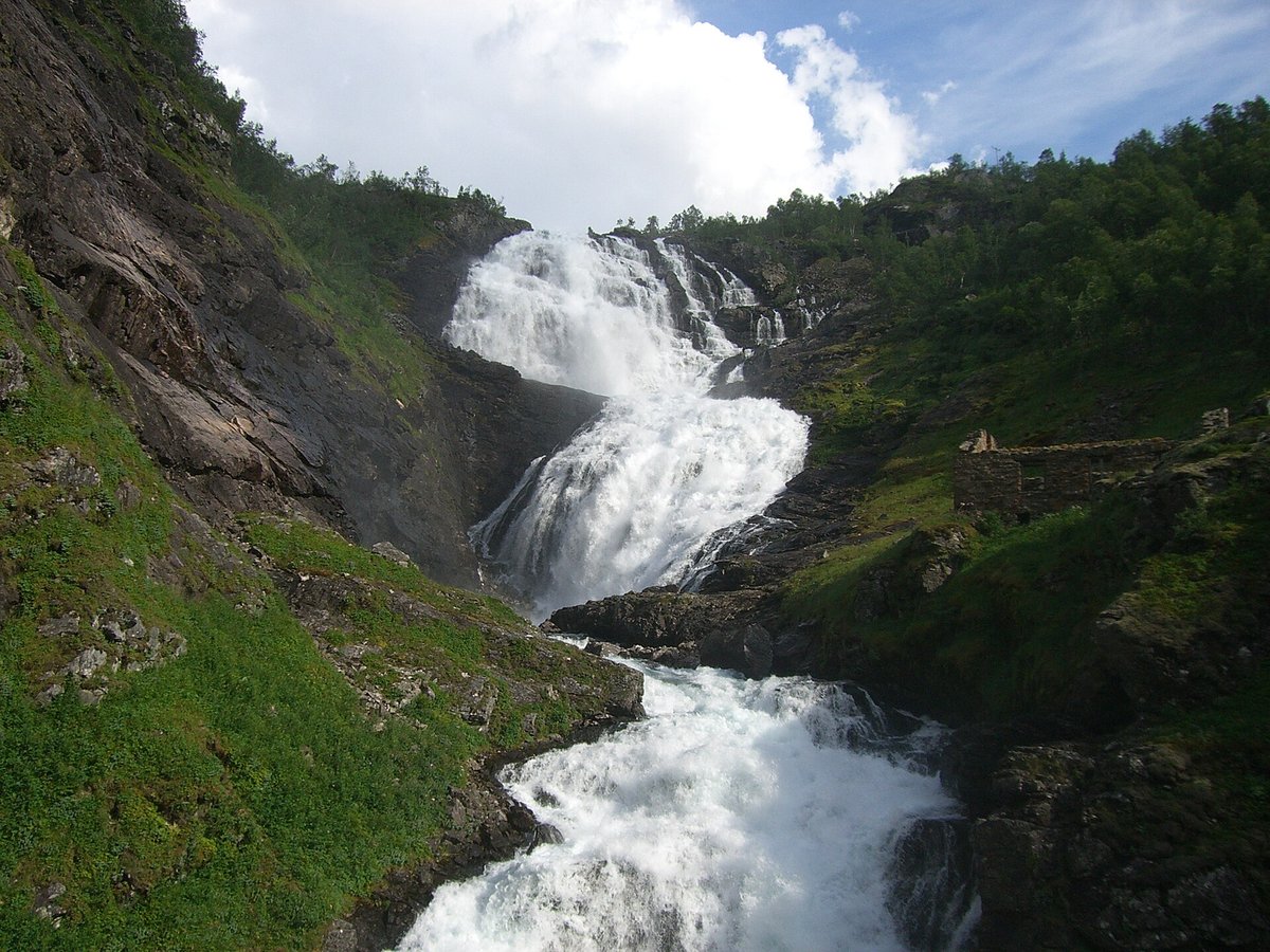 Kjosfossen Waterfall — Norway