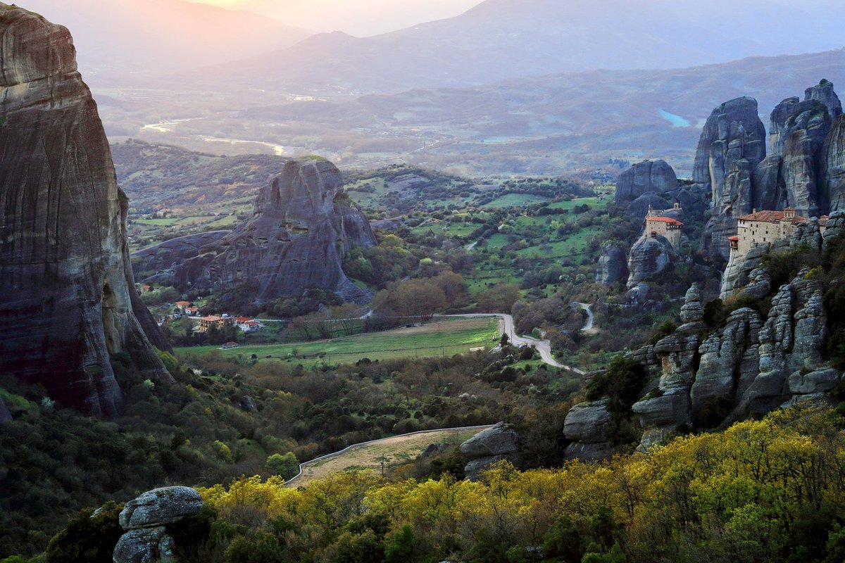 Meteora Rock Pillars