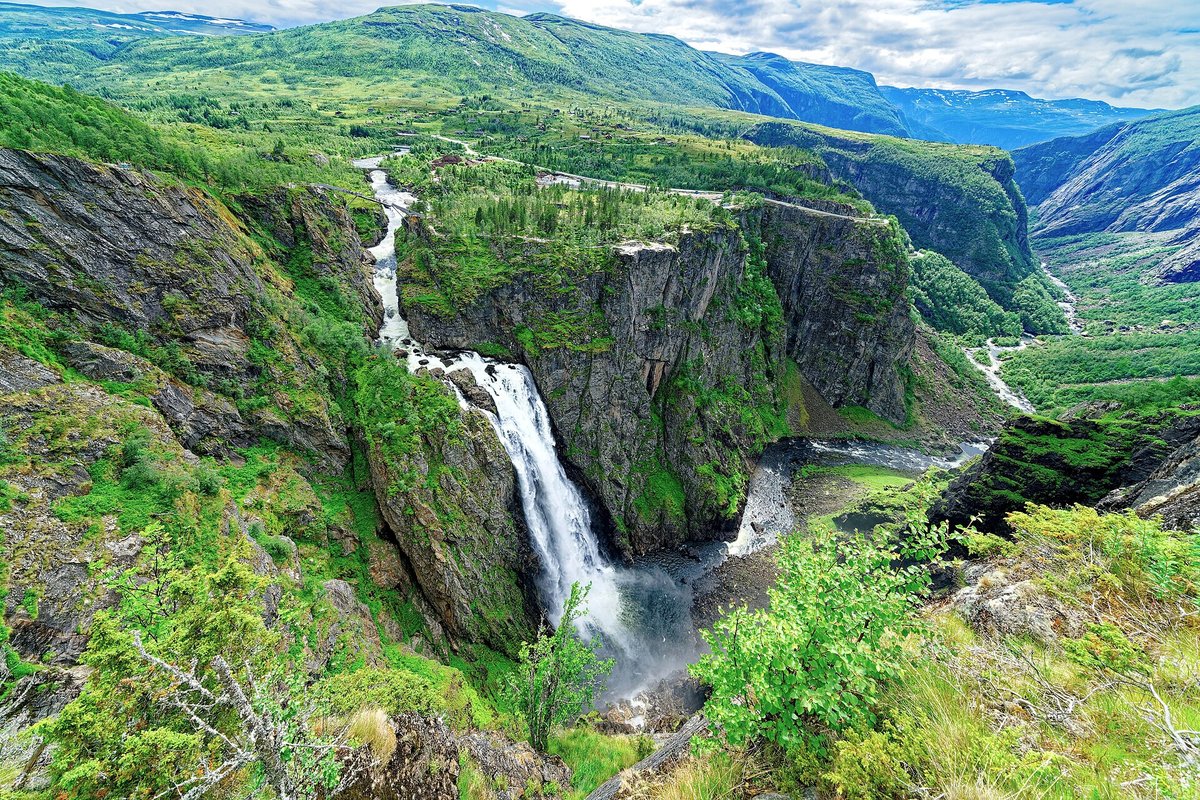 Vøringfossen Waterfall — Norway