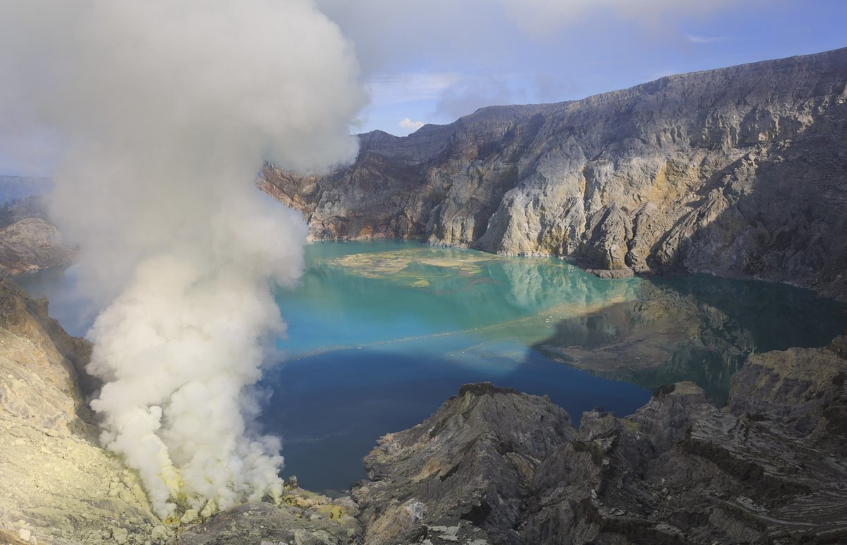 First Crater Volcanic Crater