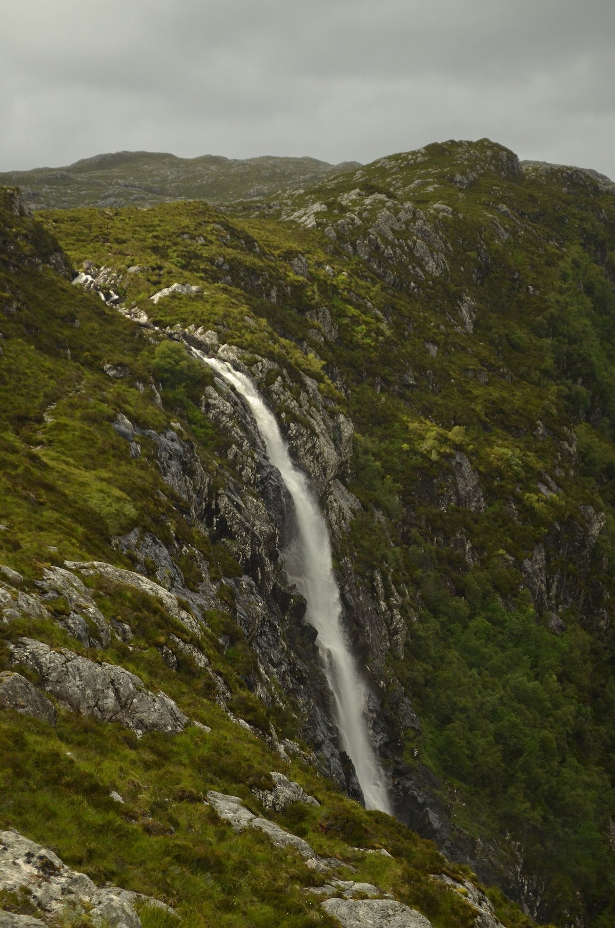 Eas a' Chùal Aluinn Waterfall — United Kingdom