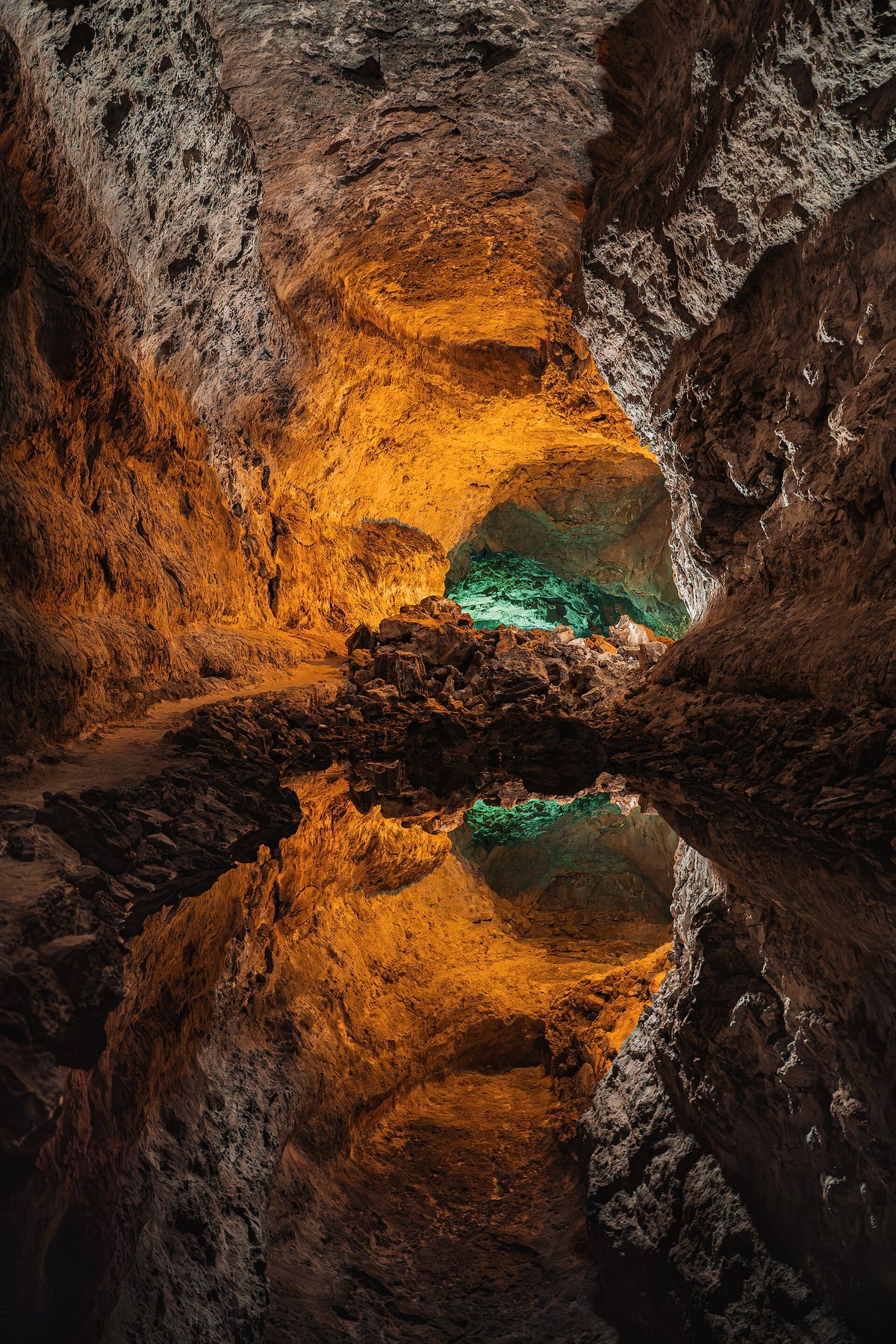 Cueva de los Verdes Lava Tube — Spain