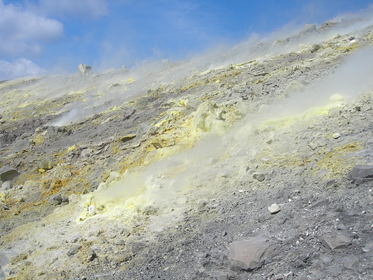 Sulphur Fumaroles — Solfatara Pozzuoli