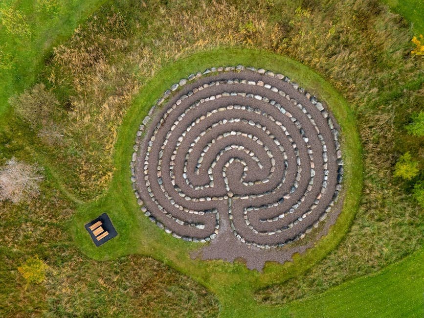 Herbstlabyrinth