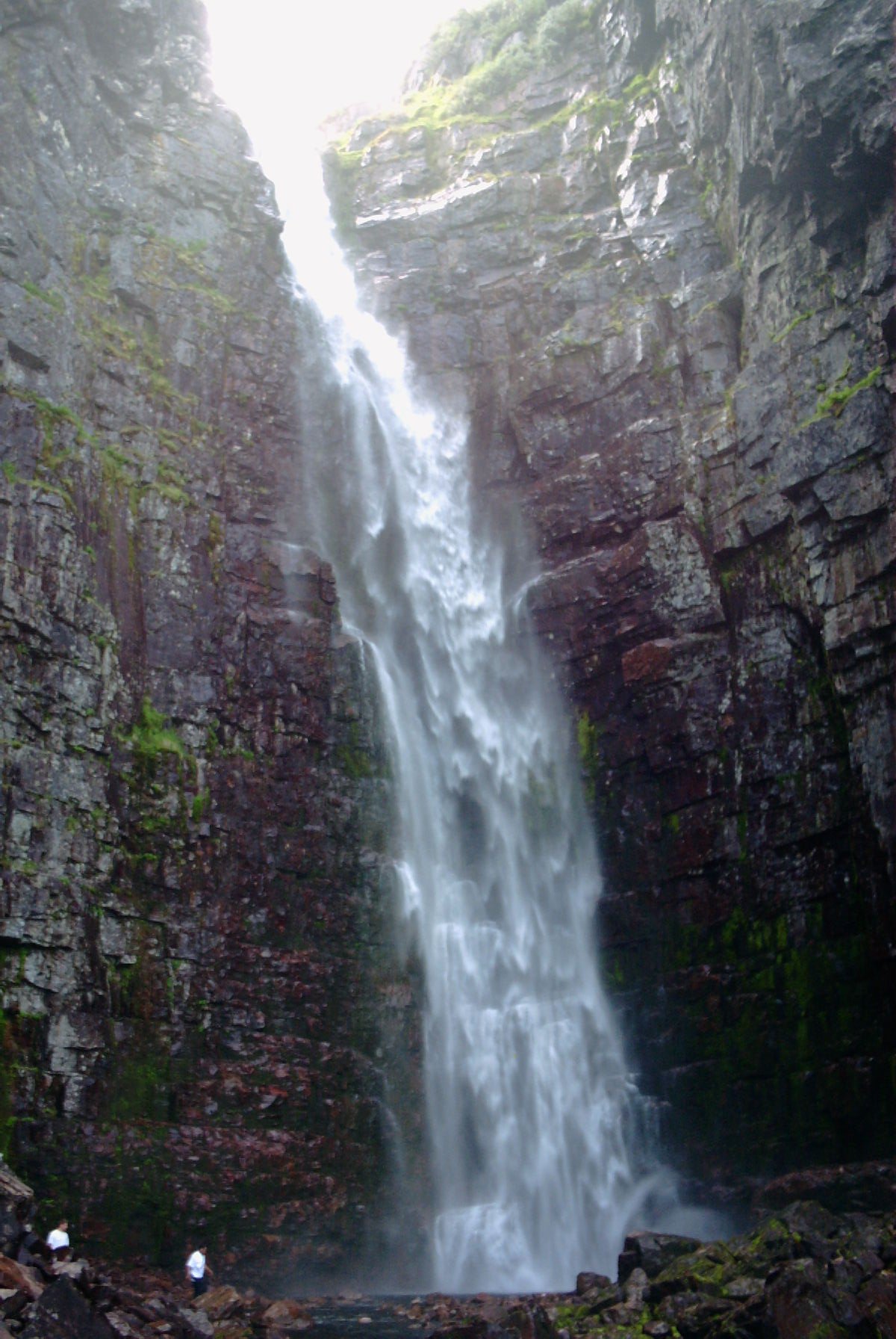 Njupeskär Waterfall — Sweden
