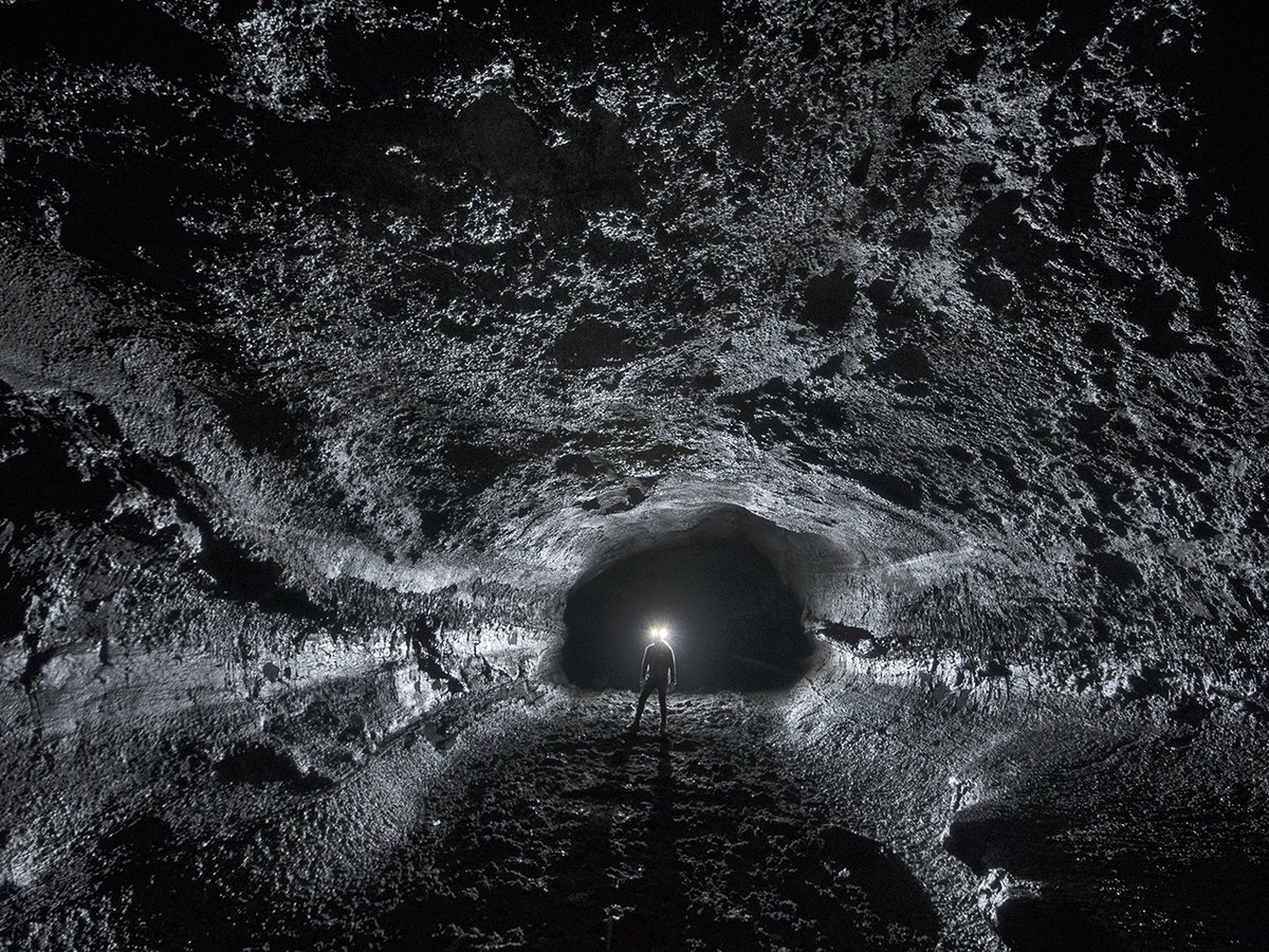 Surtshellir Lava Tube — Iceland