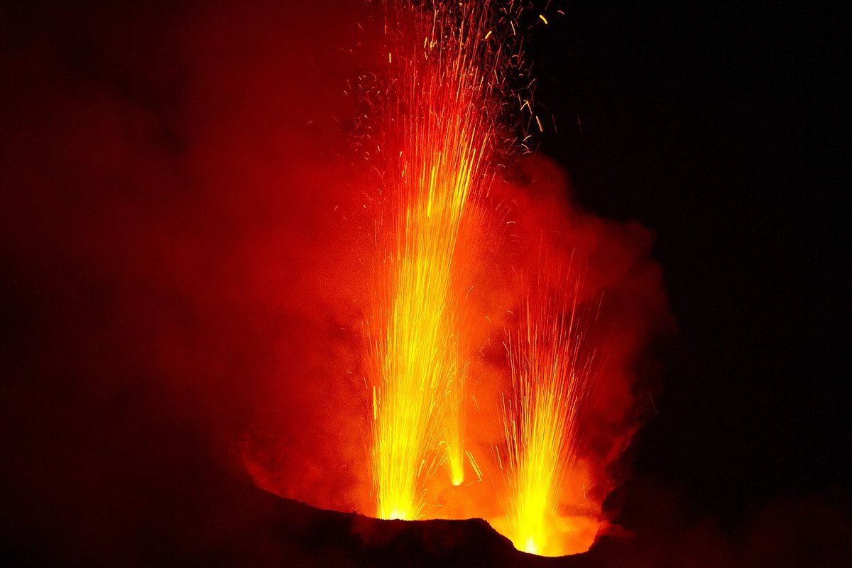 Stromboli Volcanic Eruption Season — Sicily Italy