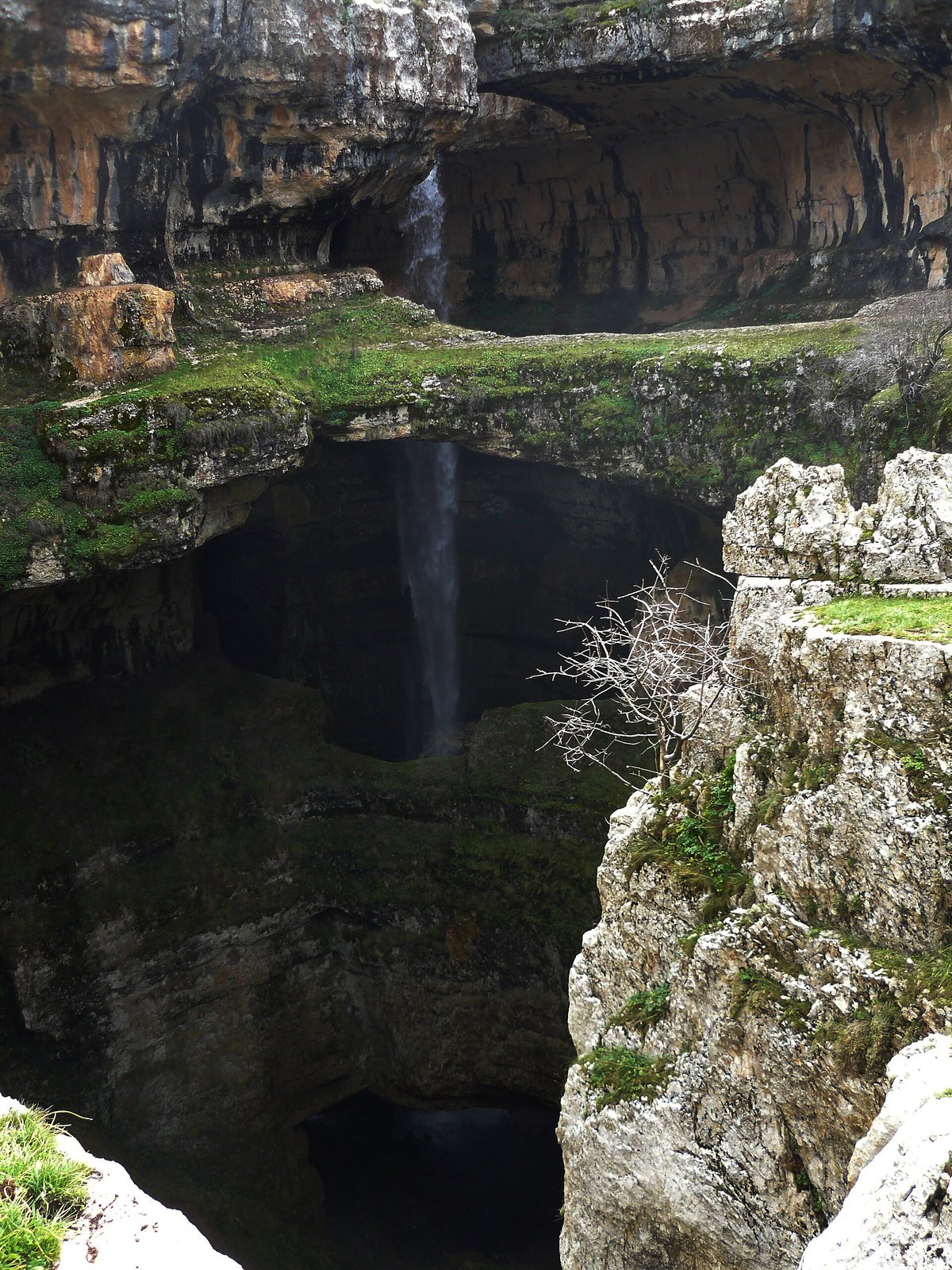 Baatara gorge waterfall — Lebanon