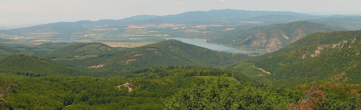 Danube Bend Autumn Colour — Visegrád Hungary