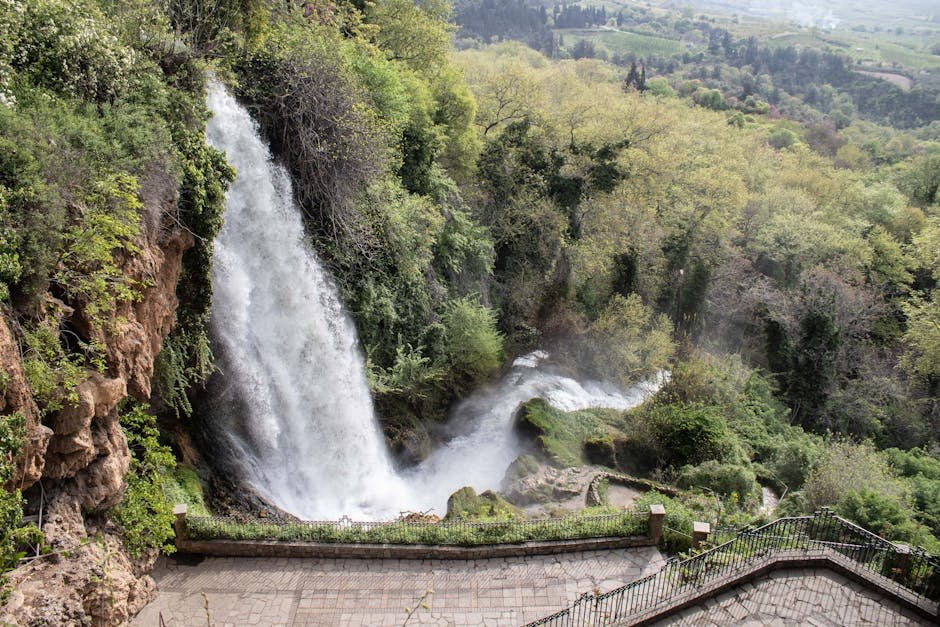 Waterfalls Park, Edessa — Greece