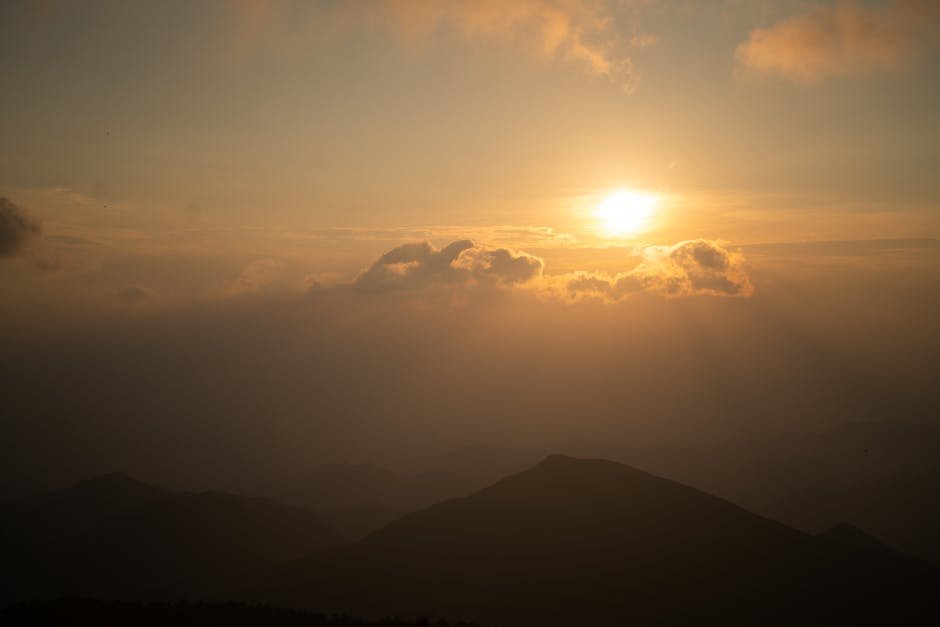 Jirisan Cheonwangbong Sunrise