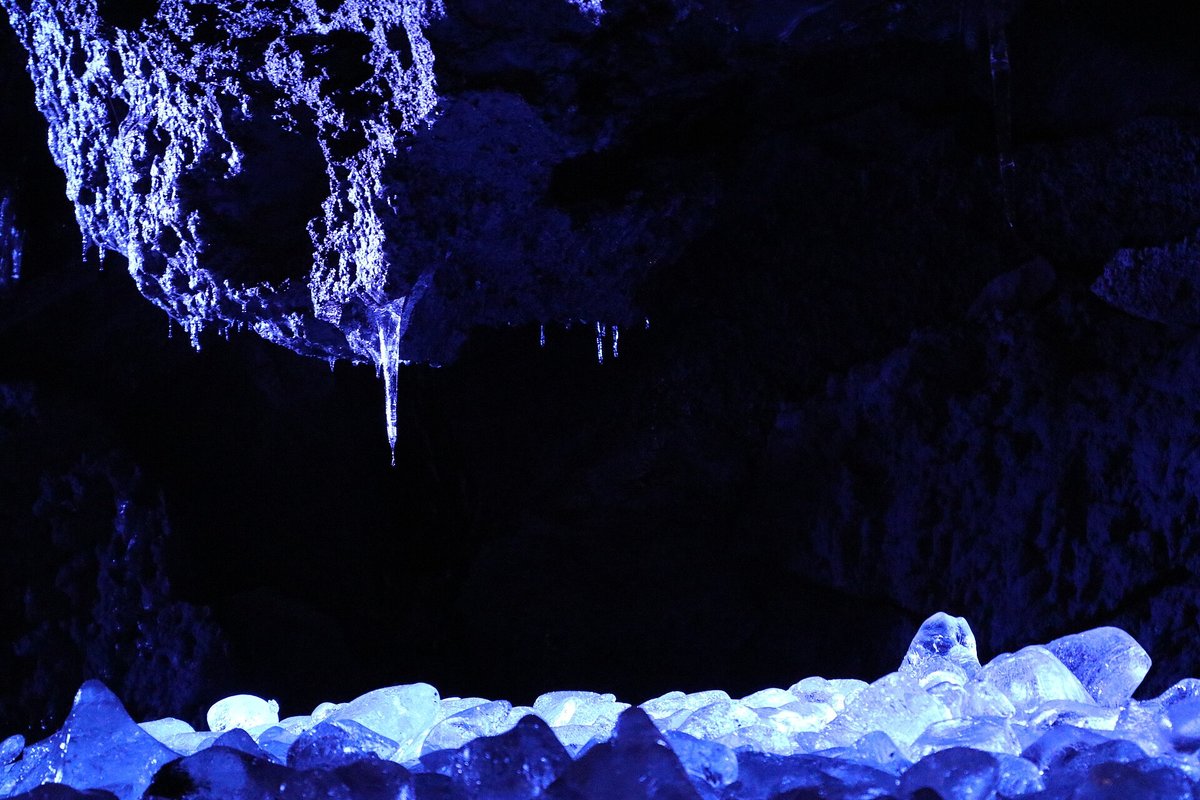 Narusawa Ice Cave Lava Tube — Japan