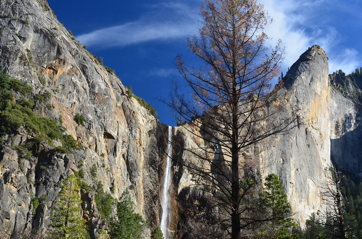 Bridalveil Fall Waterfall — United States