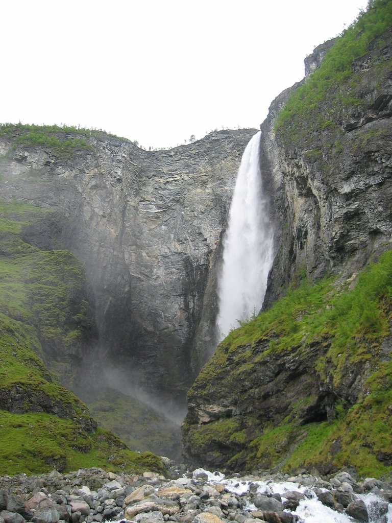 Vettisfossen Waterfall — Norway