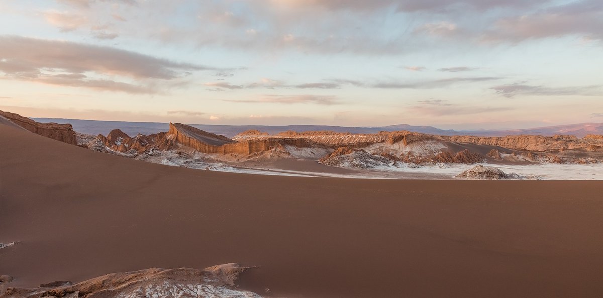 Valle de la Luna Moon Valley Dawn — Atacama Chile