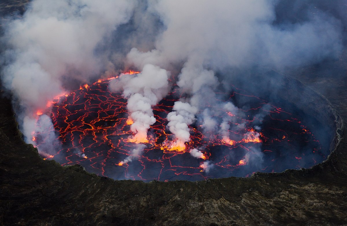 Nyiragongo Lava Lake — Virunga Congo