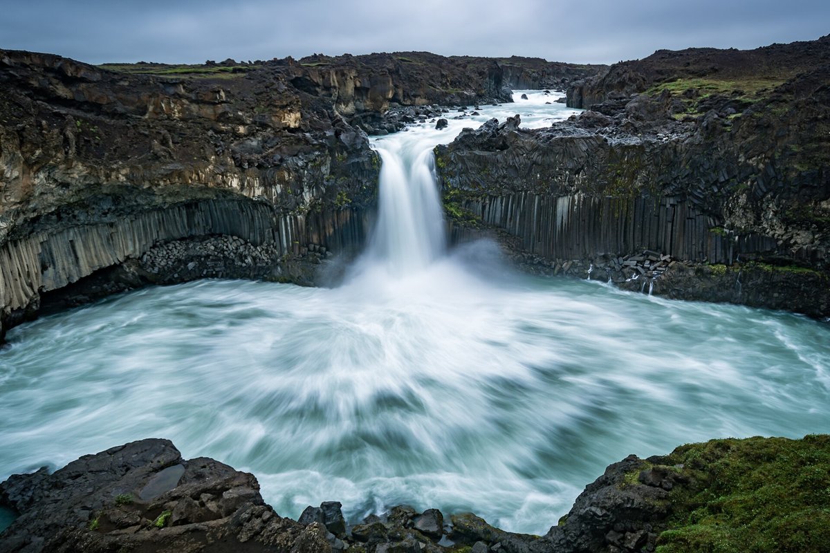 Aldeyjarfoss Waterfall — Iceland