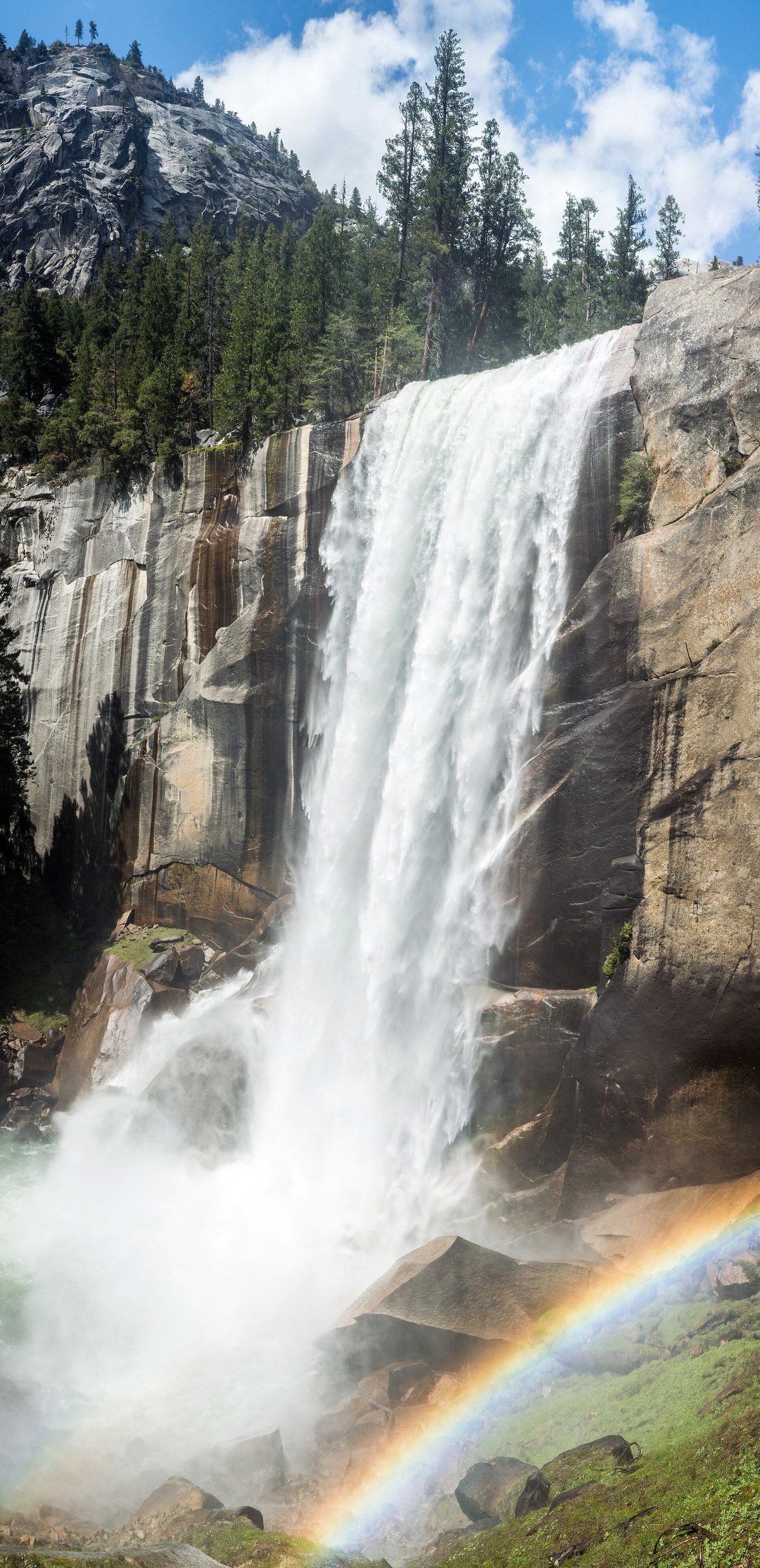 Vernal Fall Waterfall — United States