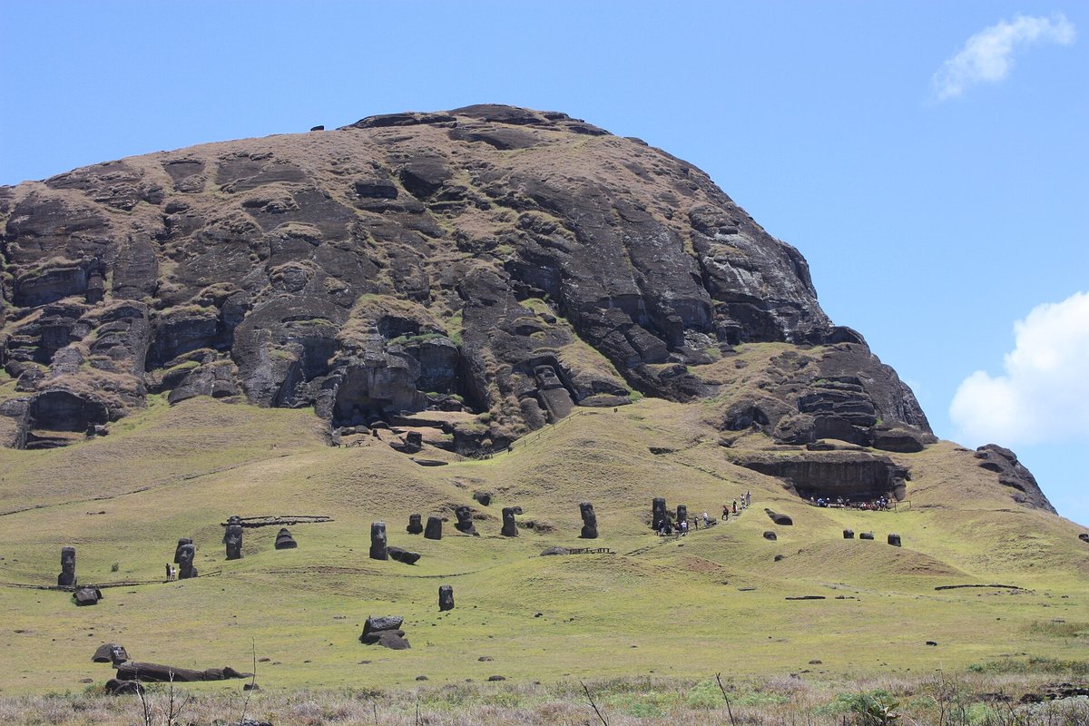 Rano Raraku Volcanic Crater — Chile