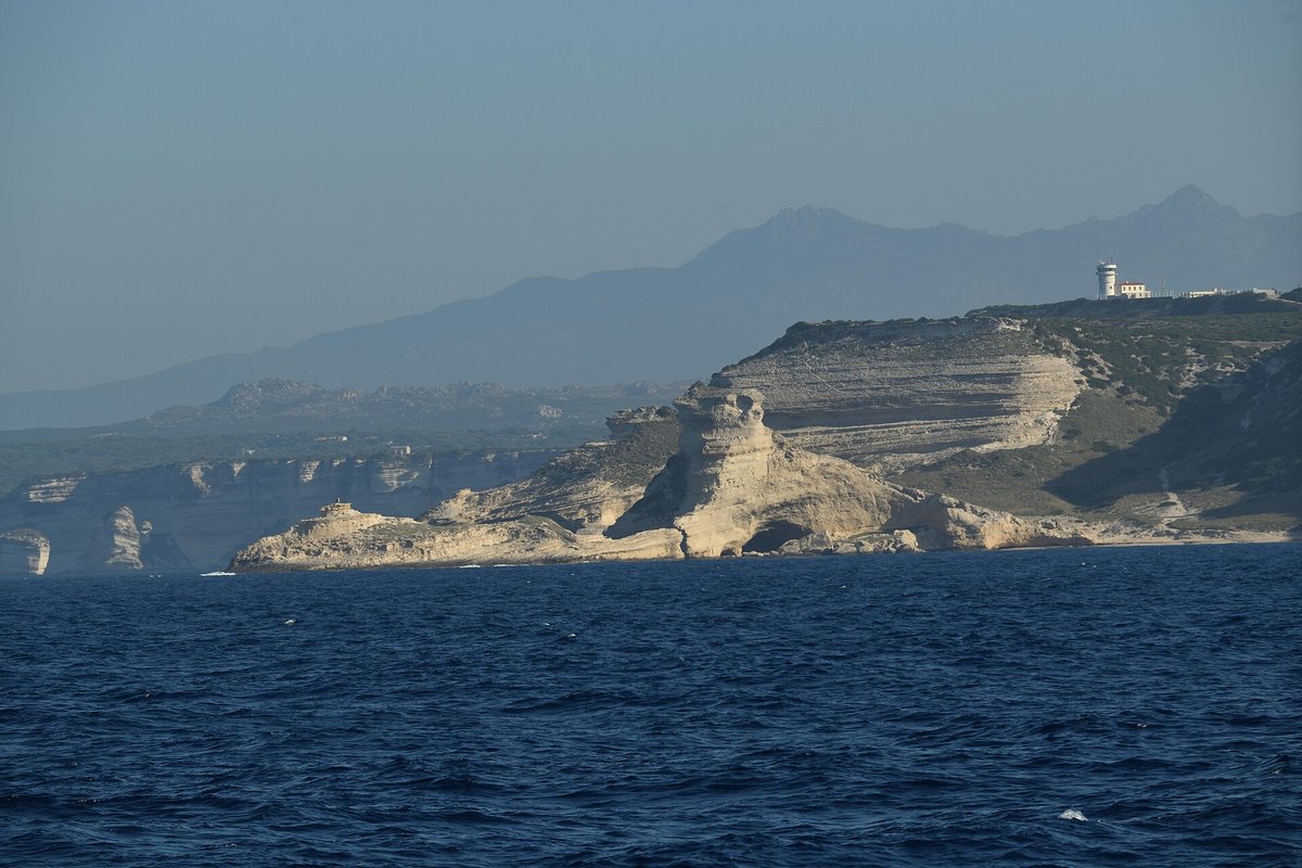 Bonifacio limestone cliffs