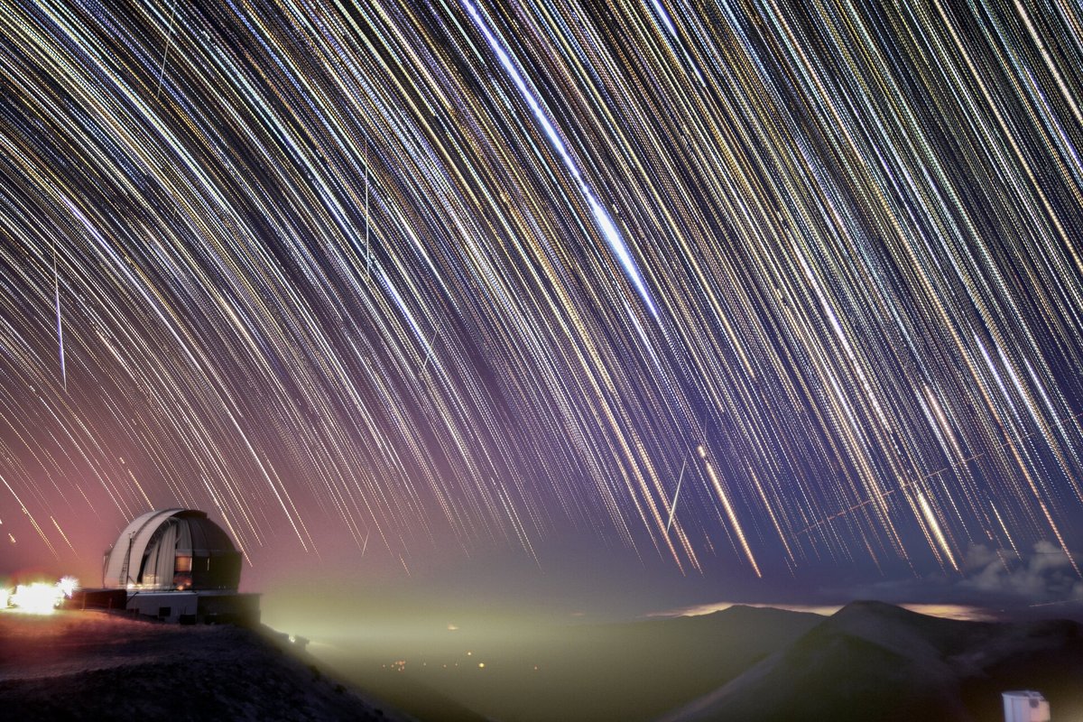 Geminid Meteor Shower — Mauna Kea Observatory