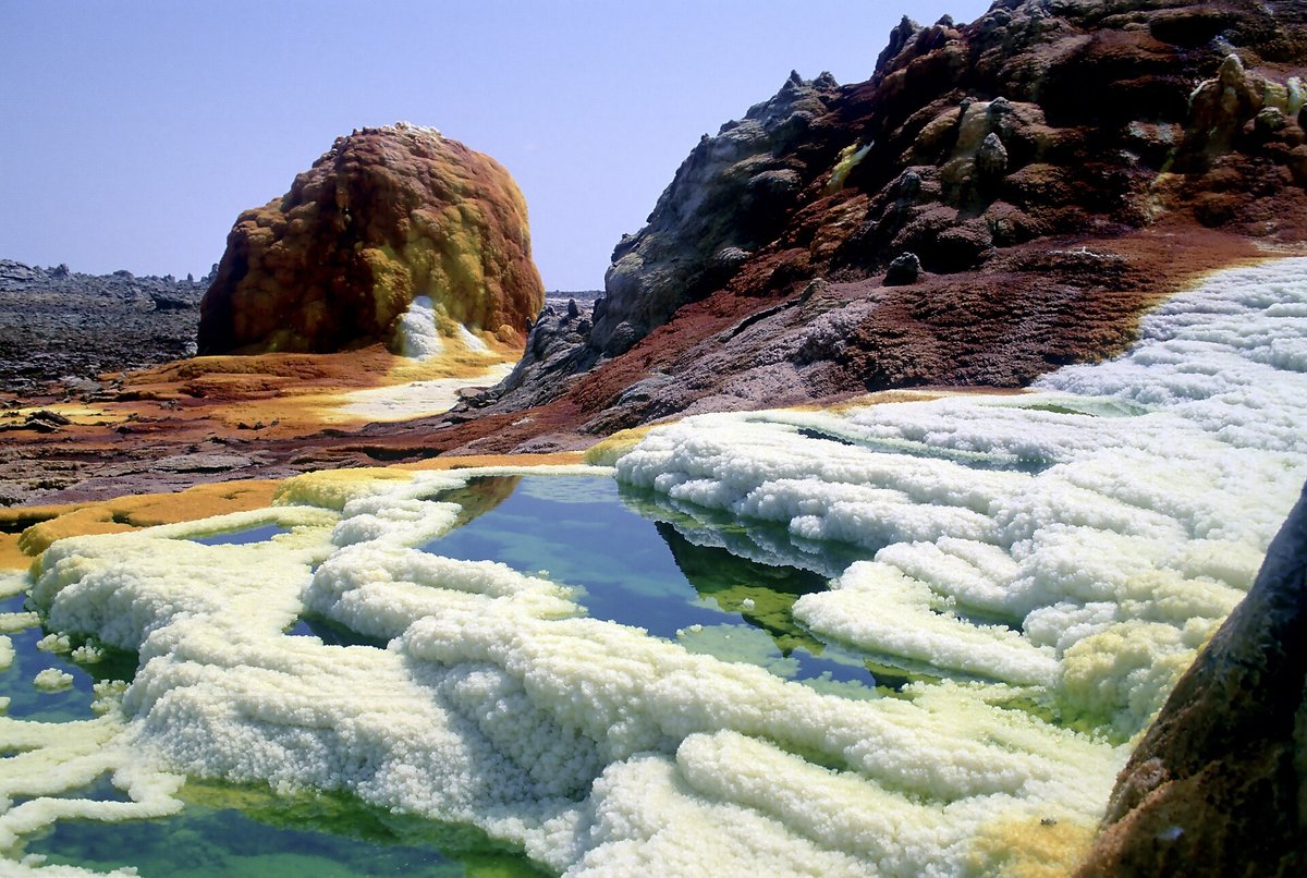 Dallol Hydrothermal Field — Danakil Ethiopia