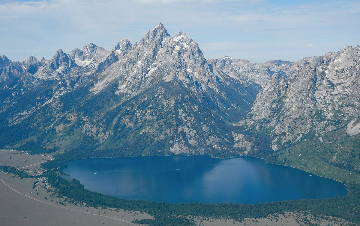 Jenny Lake Cathedral Reflection