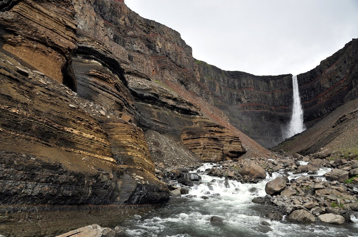 Hengifoss Waterfall — Iceland