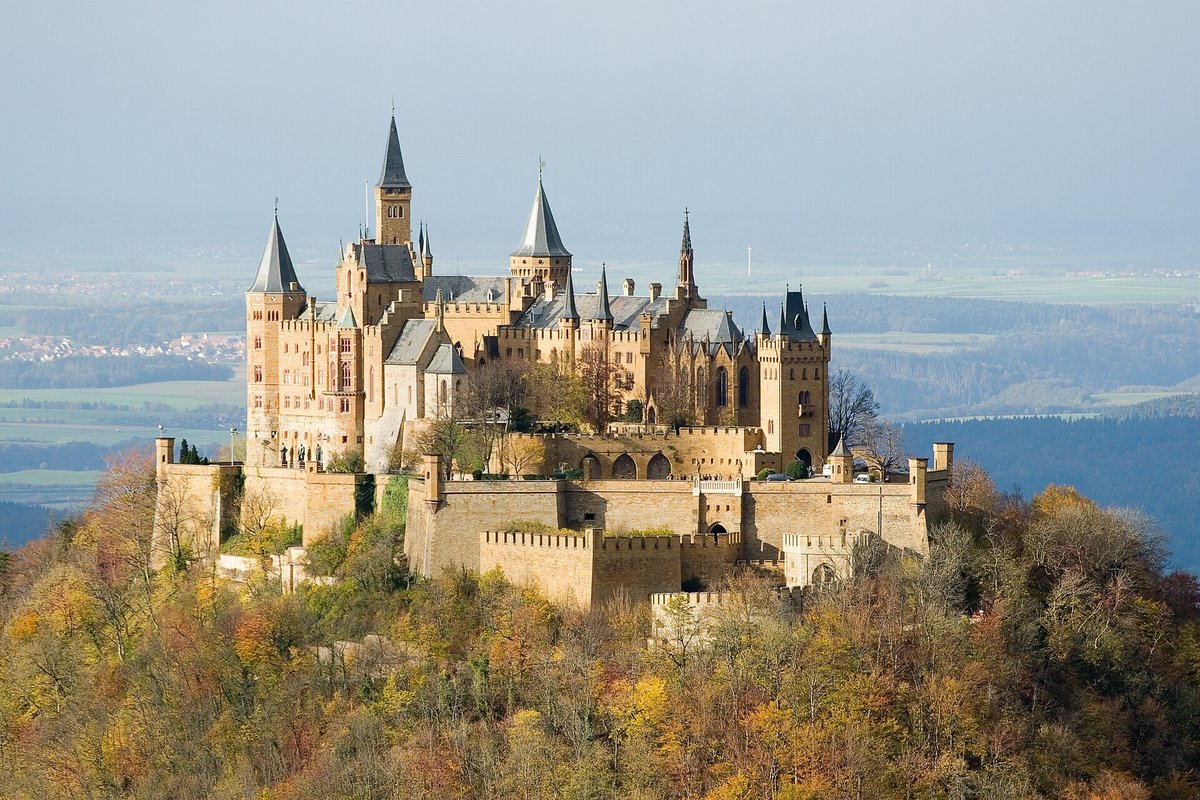 Hohenzollern Castle Cloud Sea — Swabian Alps Germany