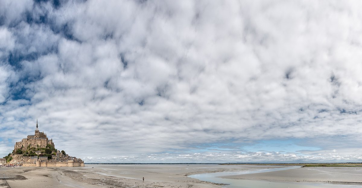 Mont Saint-Michel High Tide — Normandy France
