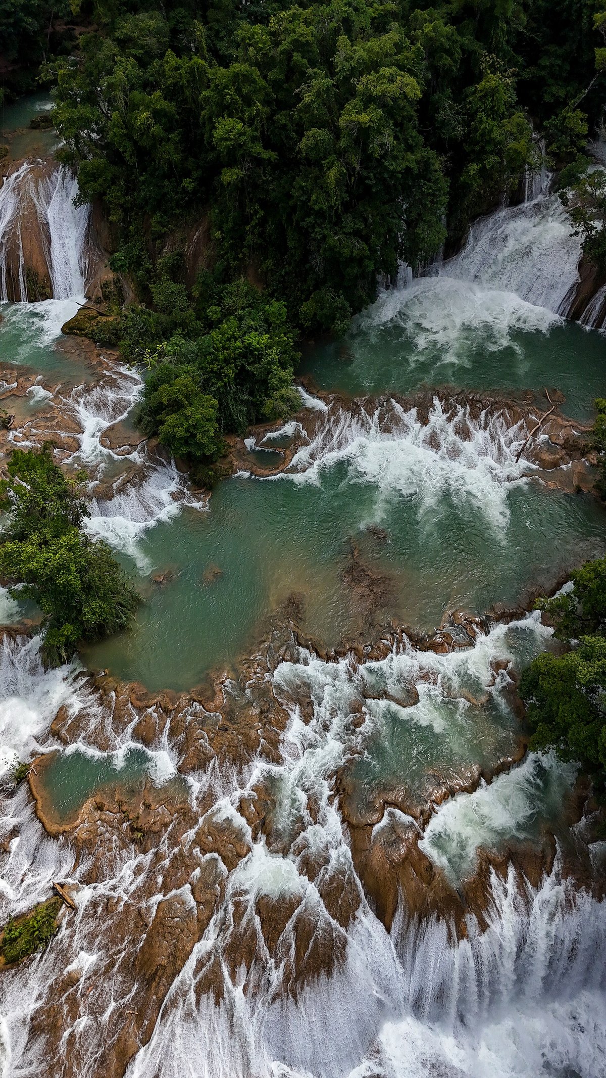Agua Azul Waterfall — Mexico