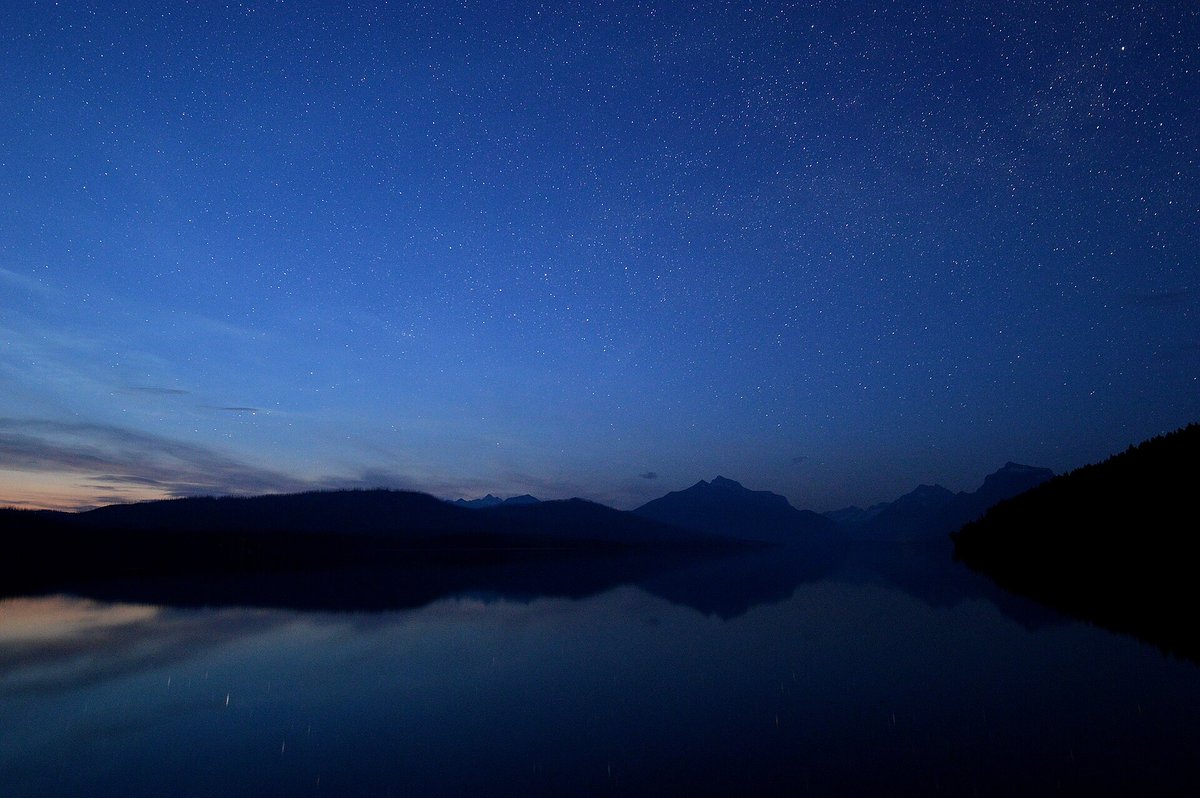 Glacier National Park Dark Sky