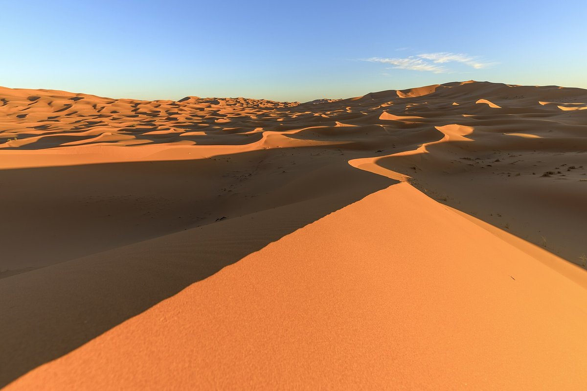 Erg Chebbi Dune Sea Sunrise — Merzouga Morocco