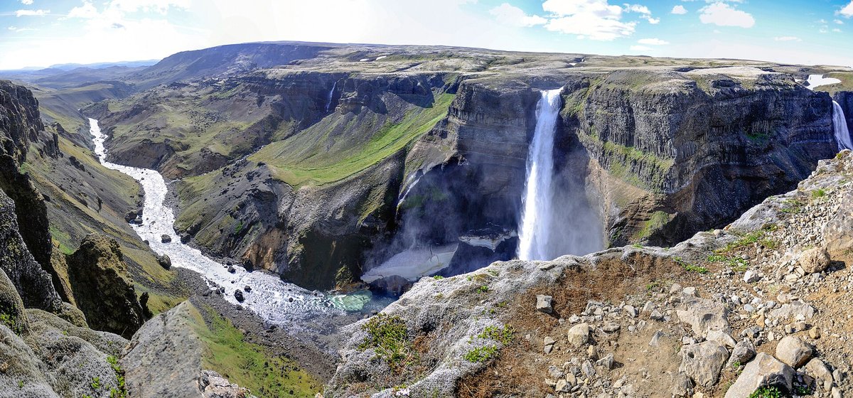 Háifoss Waterfall — Iceland