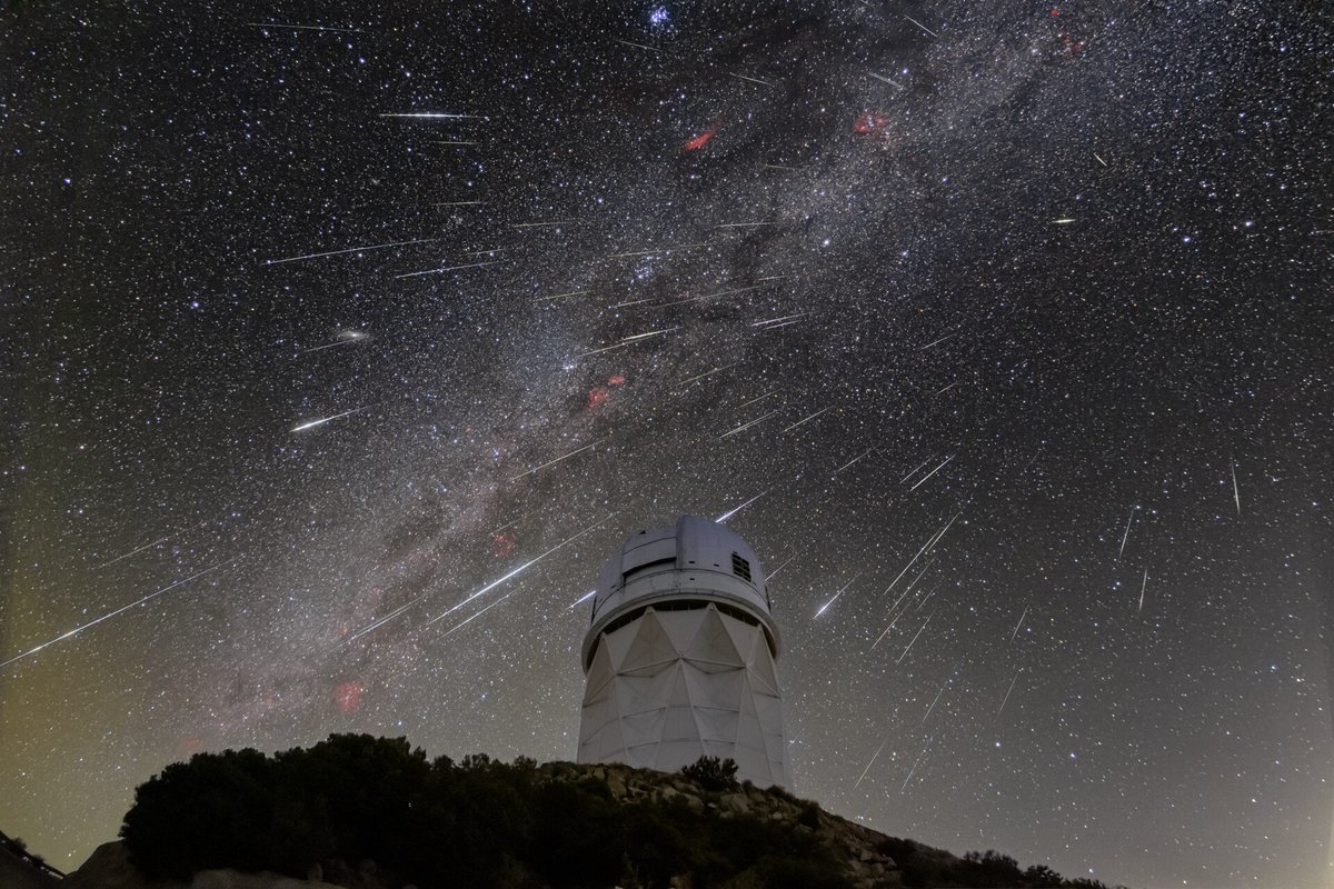 Geminid Meteor Shower — Atacama Desert