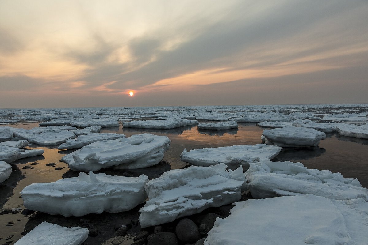 Hokkaido Drift Ice Season — Sea of Okhotsk Japan