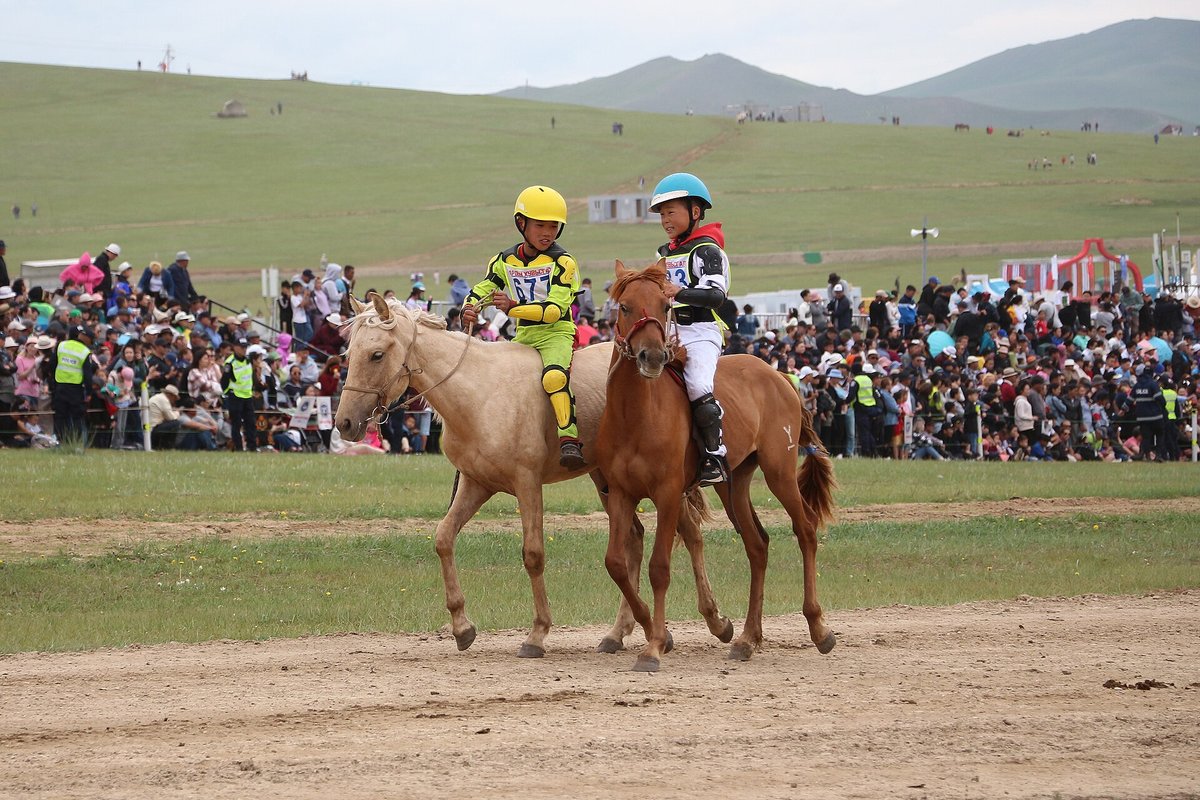 Naadam Festival Horse Racing — Ulaanbaatar Mongolia